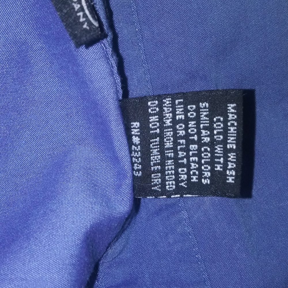NY & CO Purple Button Down Blouse - Picture 5 of 7
